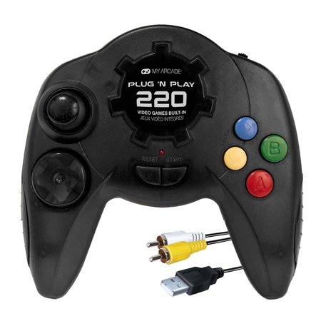 DREAMGEAR Universal Plug 'N Play Controller With 220 Games DGUN2959